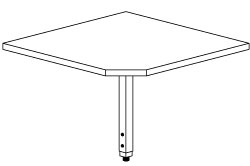 RTW ADD-ON CORNER, 24"D