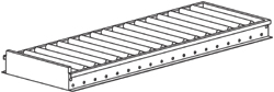 HIGH PROFILE TRACK, 36"D x 9"W